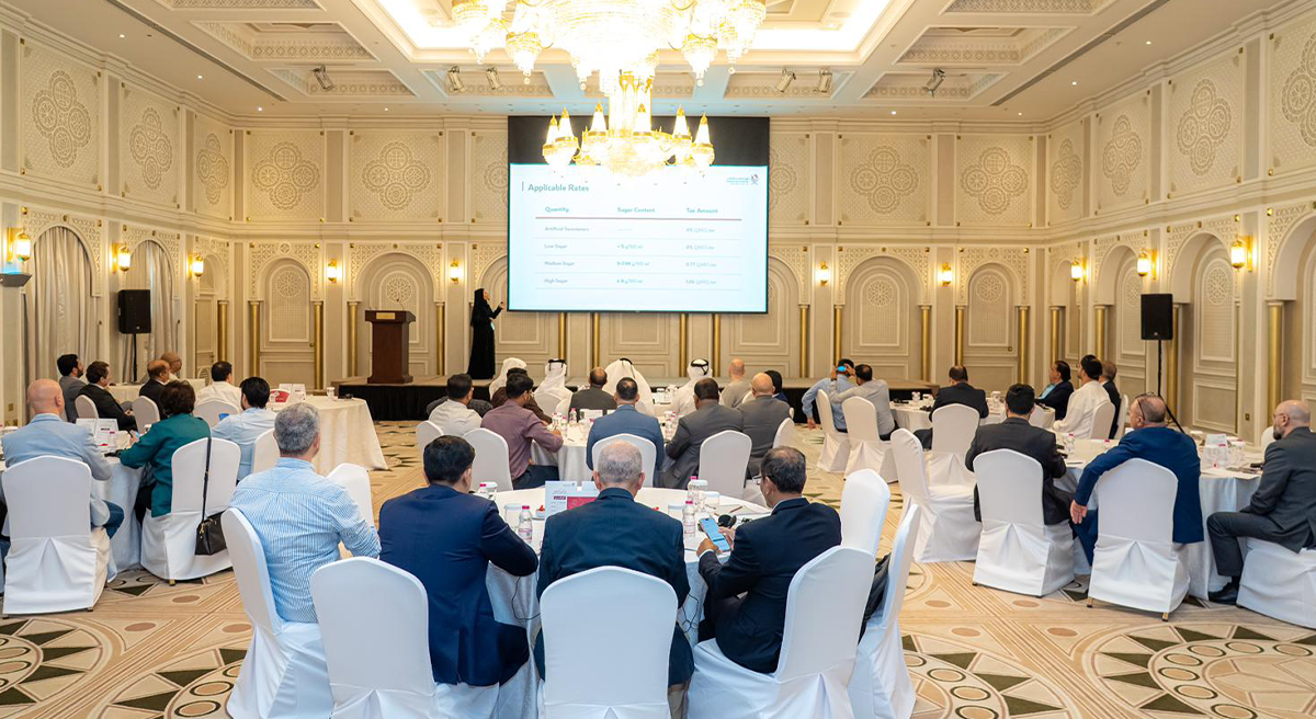 The General Tax Authority Organizes Introductory Workshop on the Tiered Volume-Based Excise Tax Model for Sweetened Beverages