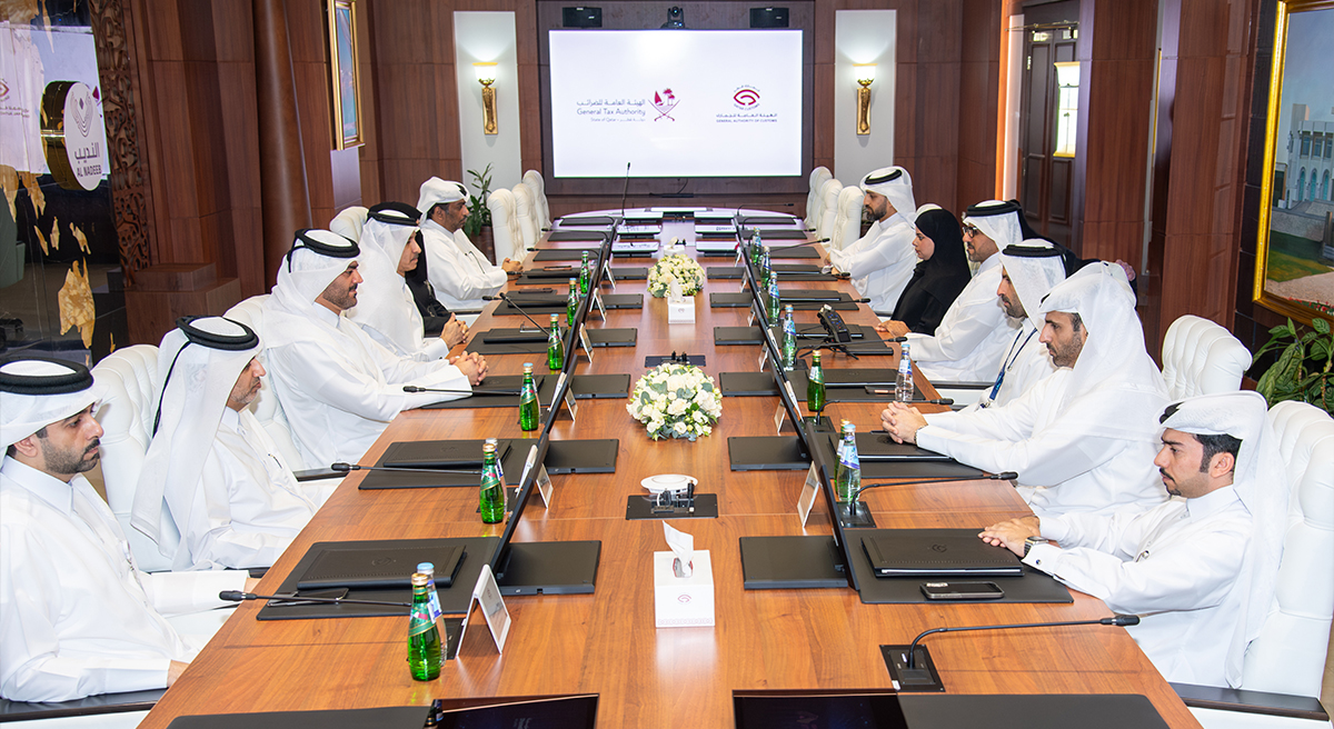  To Enhance Services Provided Through the Al Nadeeb System and Dhareeba Platform Customs and Tax Authorities Launch New Package of Joint Digital Services